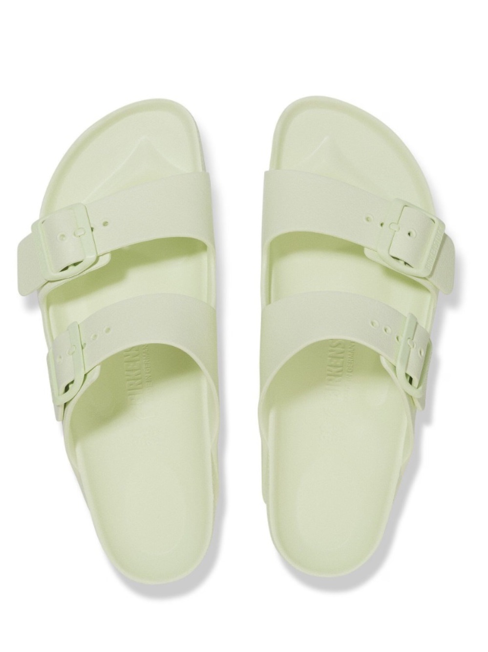 Birkenstock Arizona EVA Waterproof Slides  Sandals Shoes Womens 37 6 Faded Lime